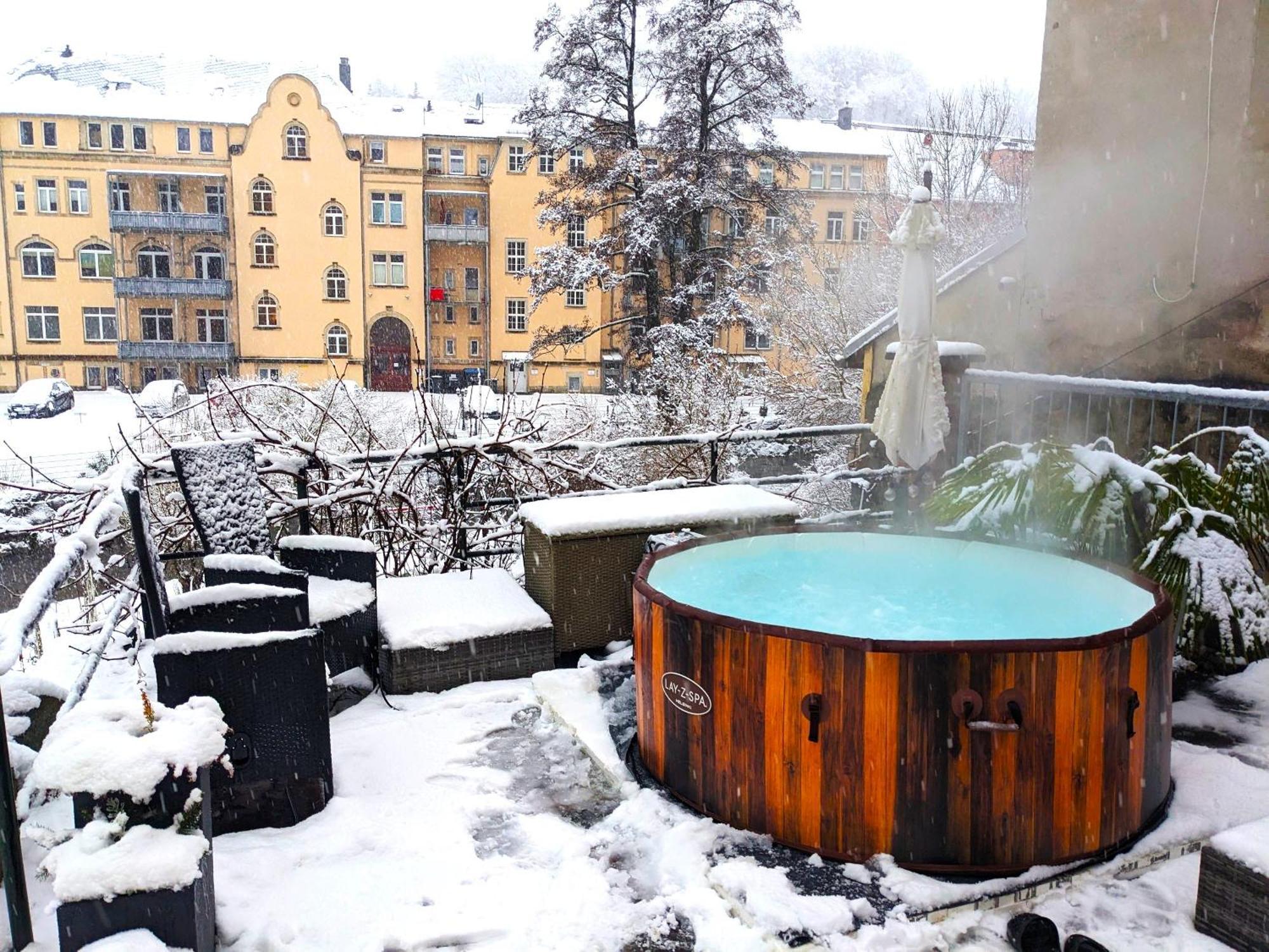 F1 - Urlaubsmagie - Helle Wohnung Mit Sauna & Pool & Whirlpool Зебниц Екстериор снимка