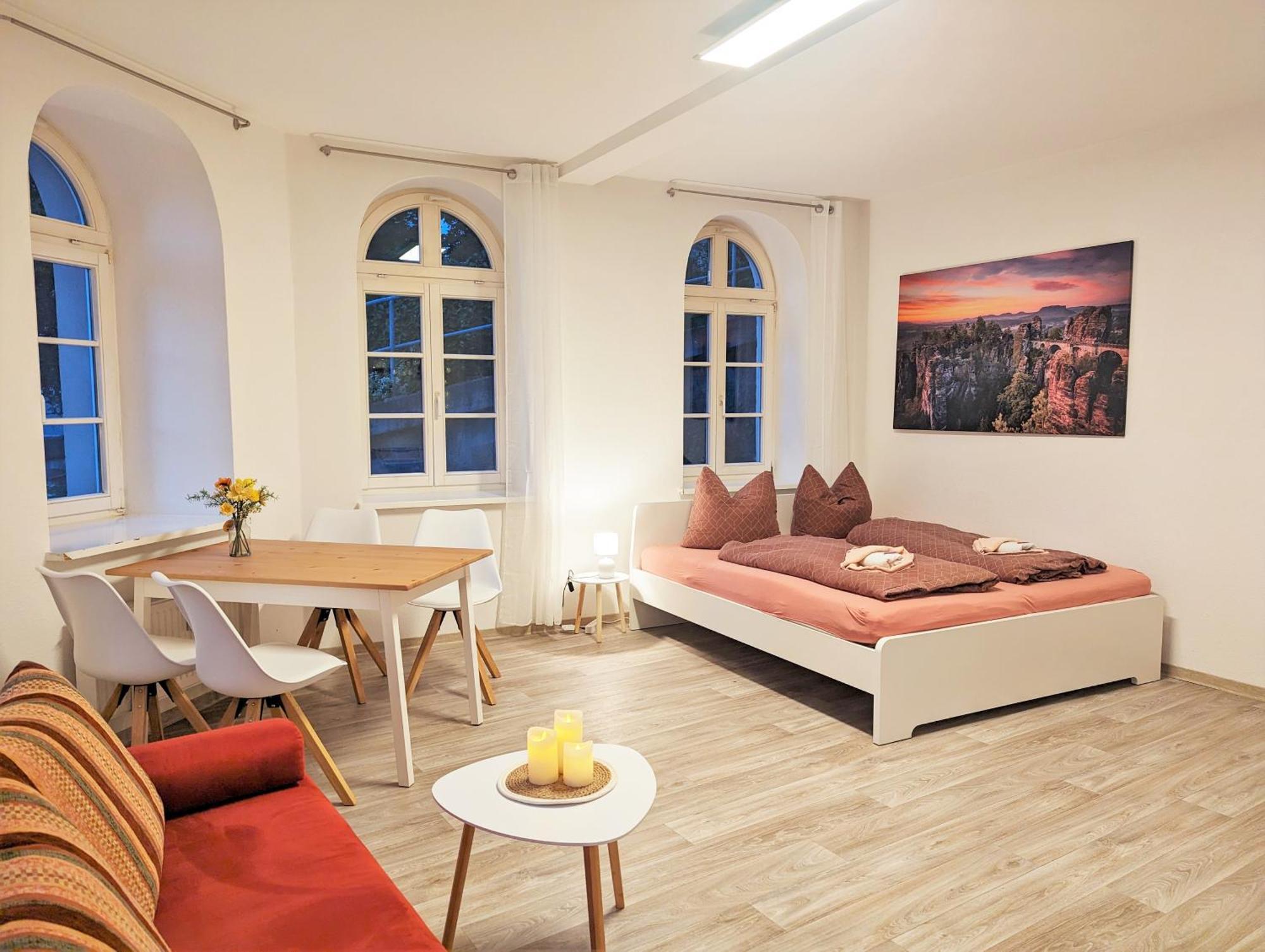 F1 - Urlaubsmagie - Helle Wohnung Mit Sauna & Pool & Whirlpool Зебниц Екстериор снимка